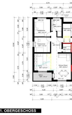 Foto - 3-ZKB Neubau mit Balkon Terrasse