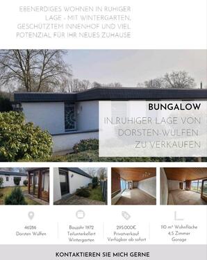 Foto - Bungalow in ruhiger Lage von Dorsten Wulfen