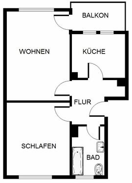 Foto - Etagenwohnung zur Miete in Gelsenkirchen