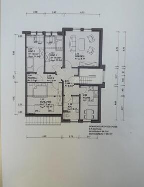 Foto - großzügige 4-Zimmer-Dachgeschosswohnung im Zentrum von Hagenow