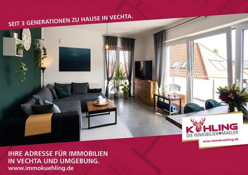 Foto - Stilvoll, modern, gepflegt – 2-Zimmer-Wohnung mit Balkon
