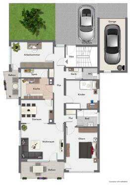 Foto - 4 Zimmer Erdgeschoßwohnung zur Miete in Ebersbach an der Fils