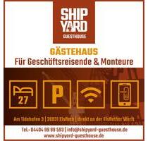 Moderne und komfortable Monteurzimmer an der Elsflether Werft