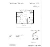 Moderne 3-Zimmer-Neubauwohnung im Erdgeschoss mit Tiefgarage. - Burghausen