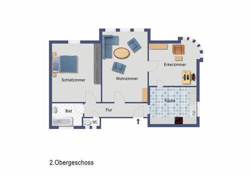 Foto - Etagenwohnung zur Miete in Essen