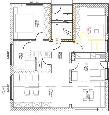 Foto - Wohnung im OG zu vermieten - 1.200,00 EUR Kaltmiete,