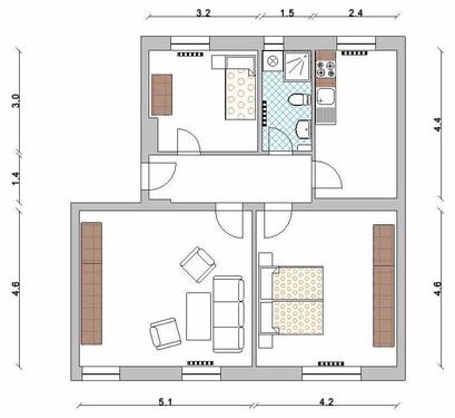 Foto - Etagenwohnung in Wittenberg Lutherstadt zur Miete