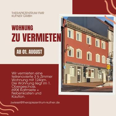 Foto - Wohnung in Zwiesel zu vermieten