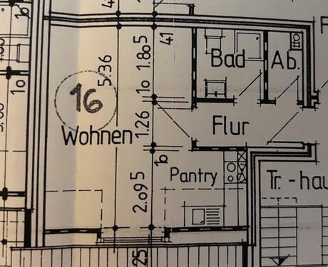 Foto - gemütliche 1-Zimmer-Dachgeschosswohnung