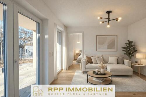 Foto - Neubau: Helle 2-Zimmer-Gartenwohnung zum Erstbezug