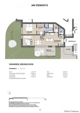 Foto - 2.5 Zimmer Erdgeschoßwohnung zur Miete in Paderborn
