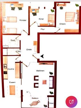 Foto - 4,5 Zimmerwohnung in Ulm Wiblingen