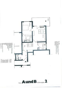 Foto - Kernsanierte Erdgeschosswohnung mit großem Balkon & separatem Ein