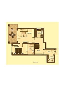 Foto - 2.5 Zimmer Erdgeschoßwohnung in Buseck