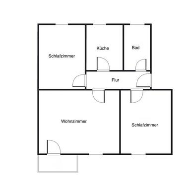 Foto - 3 Zimmer Erdgeschoßwohnung zur Miete in Lehrte