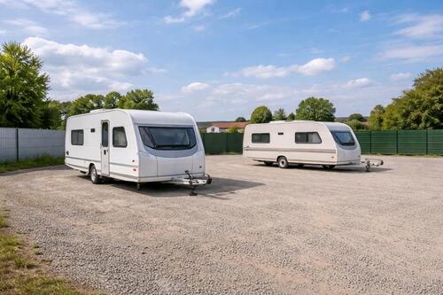 Foto - Stellplätze Stellplatz Lager Wohnmobil Pferdeanhänger LKW
