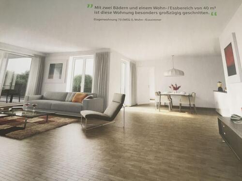 Foto - Moderne, großzügige 3-Zi-Wohnung in Karlsruhe zu vermieten