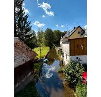 Möblierte Mühle an der Eger - Winterquartier befristet Okt - Apr - Röslau