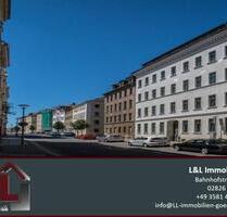 Helle, ruhige und barrierearme 2-Raumwohnung in zentraler Innenstadtlage mit Einbauküche! - Görlitz