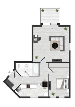 Foto - 2 Zimmer Etagenwohnung zur Miete in Dresden