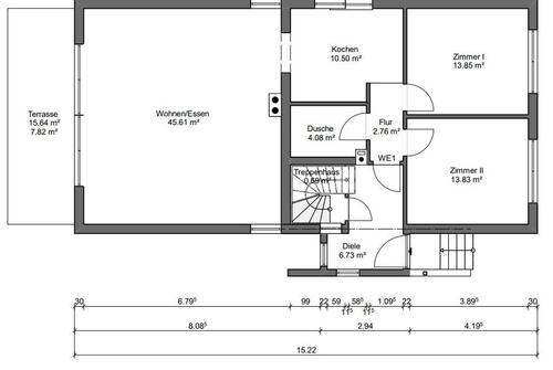 Foto - 3 Zimmer Erdgeschoßwohnung zur Miete in Ammersbek
