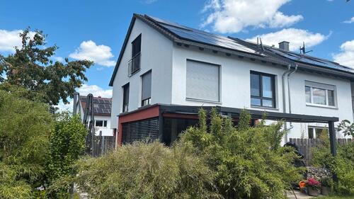 Foto - Modernes Architektenhaus, DHH, in Möhrendorf, KfW40, OHNE MAKLER