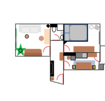 Wohnung zur Untermiete - 750,00 EUR Kaltmiete, in Kiel (PLZ: 24106) Wik