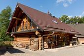 Foto - Kanadisches Blockstamm Ferienhaus 6 Personen mit Terrasse