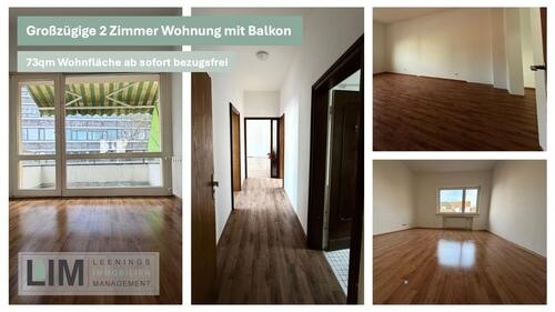 Foto - Große 2 Zimmer Wohnung mit Balkon