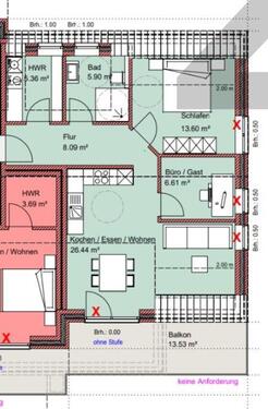 Foto - 3 Zimmer Dachgeschoßwohnung zur Miete in Werlte