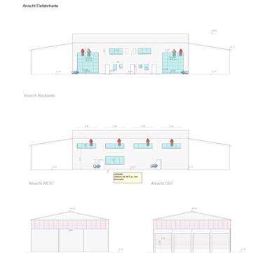 Foto - Neubau zwei Gewerbehallen in Soltau