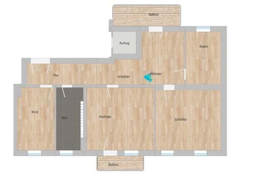 Foto - 4 Zimmer Etagenwohnung zum Kaufen in Halle (Saale)