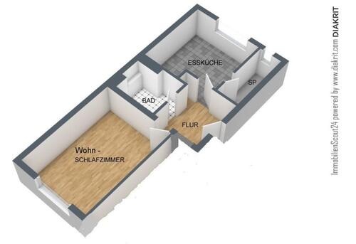 Foto - Schön aufgeteilte und moderne EG Wohnung