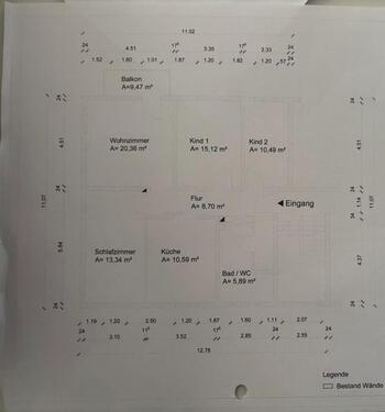 Foto - 4 Zimmer Etagenwohnung zum Kaufen in Nördlingen