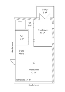 Foto - Schöne Erdgeschosswohnung mit Balkon und Stellplatz