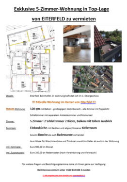 Foto - Exklusive 5-Zi.-Whg. im Zentrum von 36162 Eiterfeld