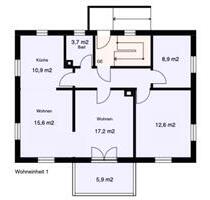 3,5-Zimmerwohnung mit Balkon in Allensbach - 3 Gehminuten zum See