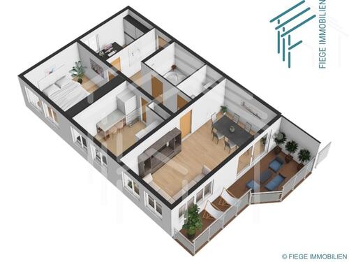Foto - Etagenwohnung in Heusenstamm