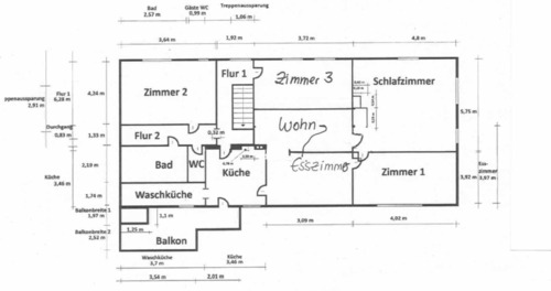 Foto - 5ZKB&Balkon&Garten - 1.150,00 EUR Kaltmiete, ca.  134,00 m²