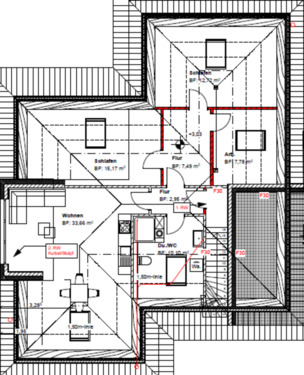 Foto - Mietwohnung Erstbezug 90m² Hövelhof OT Riege