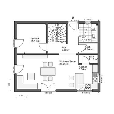 Foto - 3 Zimmer Einfamilienhaus zur Miete in Schmallenberg