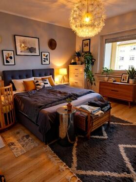 Foto - Helle und ruhige 3-ZKB-Wohnung mit Balkon und Garage in KL Bännjerrück, sofort beziehbar