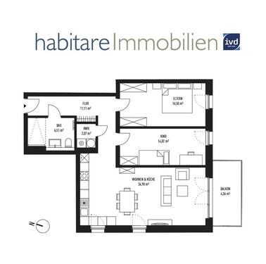 Foto - Etagenwohnung in Königs Wusterhausen