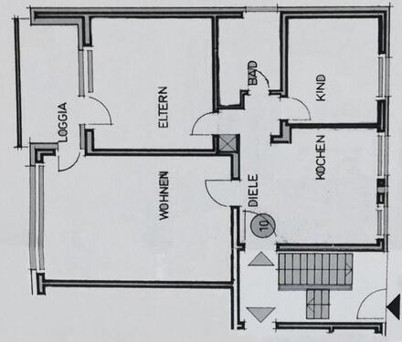 Foto - Wohnung in Haltern am See - 980,00 EUR Kaltmiete,