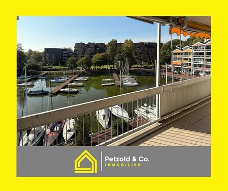 Foto - Blick auf den Yachthafen Eyhausen - Exklusive 2-Zimmer-Wohnung in Bad Zwischenahn!