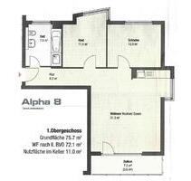 Top moderne und helle 3-Zi.-Whg. 74m² in Eschborn, TGL-Bad