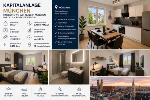 Foto - Kapitalanlage München – 6 % Renditepotenzial