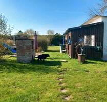 Gartengrundstück mit mass. Gartenhaus v. privat Kauf, Erbpacht, P - Sömmerda