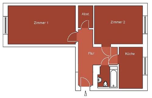 Foto - Etagenwohnung zur Miete in Dresden
