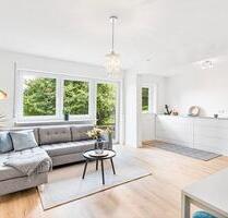 Helle 3-Zimmer-Gartenwohnung mit Terrasse ins Grüne – Erstbezug - Stuttgart Birkach